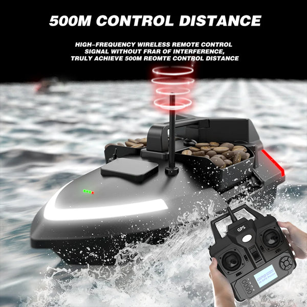 Remote Control GPS Fishing Bait Remote Control Boat With Night