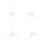 Gemfan 1219S 3 Paddle Propellers 1.0mm Shaft For 0702 0802SE Brushless Motor For Meteor65 Meteor65 Pro Air65 Drone