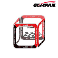 Gemfan 4in1 Race Gates Detachable Baffle Reflective Edge 80X80CM for Outdoor FPV Flight Practice Racing Drone