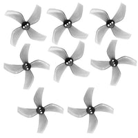 QWinOut Hurricane 2020 4-paddle Propeller Props 1.5mm Shaft CW CCW for 1103-1105 Brushless Motor for 85mm RC Drone FPV Racing