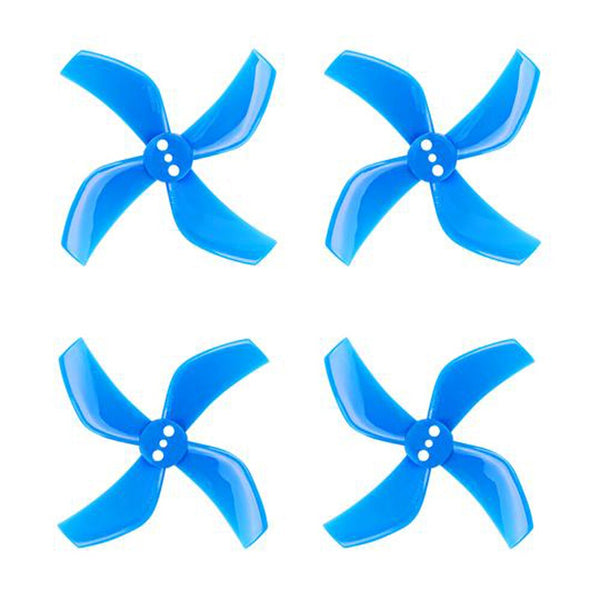 QWinOut Hurricane 2020 4-paddle Propeller Props 1.5mm Shaft CW CCW for 1103-1105 Brushless Motor for 85mm RC Drone FPV Racing