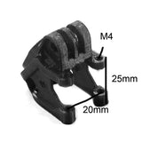 QWinOut 3D Printed TPU Material Camera Mount for 19mm Width Camera for RC Drone FPV Racing RC Models Toys Parts DIY Accessories