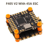 HAKRC F405 V2 F4 Mini Flight Controller Dual BEC W/ 45/50/60A 4in1 ESC DShot150/300/600/1200 PWM for RC FPV Racing Drone