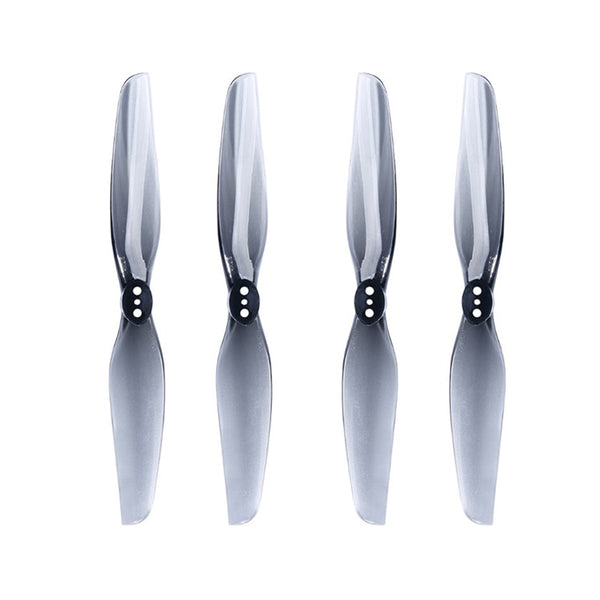 QWinOut Durable Prop 4X2.5 4025 Grey CW CCW Poly Carbonate Propeller 4 inch 2 Paddle 5mm Shaft 1.7g For RC FPV Drone