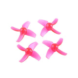 QWinOut 40mm CW CCW Propellers Prop Paddles 1mm Hole For Happymodel Mobula 7 FPV RC Drone 0703 0802 8520 Motor
