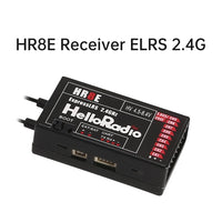 HelloRadio HR8E ELRS PWM Receiver 2.4G fixed wing Aircraft model  9ch Remote Control Model DIY Drone Quadcopter