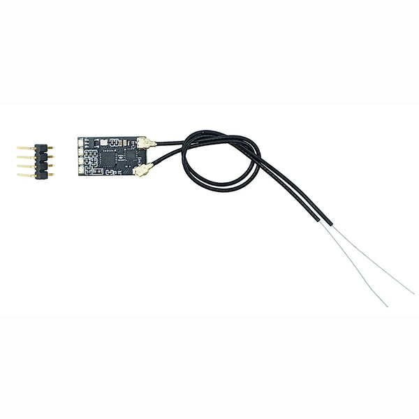 HelloRadio HREP Elrs 2.4G Receiver IPEX MHF Antenna connector High Refresh Rate Micro For FPV Drone Radio Transmitter