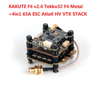 HolyBro Kakute F4 V2.4 Stack MPU6000 F4 Flight Controller Tekko32 F4 50A /60A / 65A 4in1 ESC Atlatl HV V2 VTX for FPV Drone