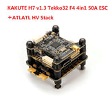 HolyBro Kakute H7 V1.3 Stacks H7 MPU6000 Flight Controller Tekko32 F4 50A/60A/Matel 65A 4in1 ESC Atlatl HV V2 for RC FPV Drone