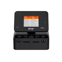 ISDT K2 ZIP Dual Mode Smart Charger AC200W/DC500Wx2 2.8" IPS Multi-language 35A Balance Charger Supports Smart Battery For Drone