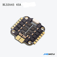 JHEMCU F745 Flight Controller Stack GF30F745-MPU Flight Controller BLHELI_32 45A / 60A 4in1 ESC 3-6S for DIY RC FPV Drone