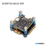 JHEMCU F745 Flight Controller Stack GF30F745-MPU Flight Controller BLHELI_32 45A / 60A 4in1 ESC 3-6S for DIY RC FPV Drone