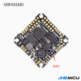 JHEMCU GHF435AIO 20A Flight Controller 2-4S with OSD Baro Blackbox 16MB GPS Built-in ELRS 2.4G CRSF for RC FPV Freestyle Drone