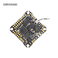 JHEMCU GHF435AIO 20A Flight Controller 2-4S with OSD Baro Blackbox 16MB GPS Built-in ELRS 2.4G CRSF for RC FPV Freestyle Drone