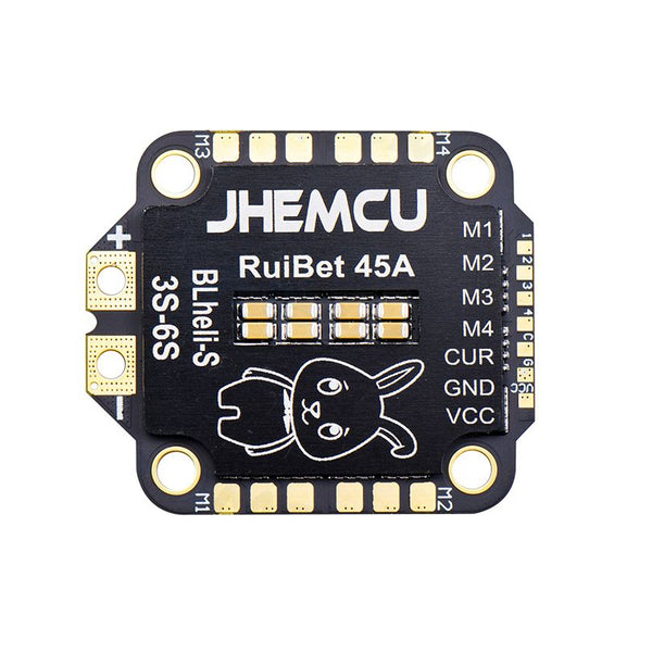 JHEMCU RuiBet 55A 45A BLHELI_S Dshot600 3-6S Brushless 4in1 ESC 30X30mm for FPV Freestyle Flight Controller Stack DIY Part