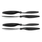 Clearance QWinOut  2 Pairs 10x4.5 10x4.7 3K Carbon Fiber Propellers CW CCW 1045 1047 Props for F450 F550 DIY Quadcopter Hexacopter UFO 920kv Motor