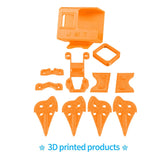 JMT 3D Printed TPU Camera Mount Kit for Cidora SL5 5inch 215mm Freestyle RC FPV Racing Drone for Gopro Hero 5/6/7 Action Camera