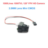 FPV Mini Digital Video Camera 12000TVL / 1000TVL 1000 Lines 2.8mm Lens CMOS HD /  Analog FPV Camera For RC Racing Drone