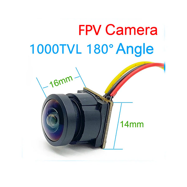 FPV Mini Digital Video Camera 12000TVL / 1000TVL 1000 Lines 2.8mm Lens CMOS HD /  Analog FPV Camera For RC Racing Drone