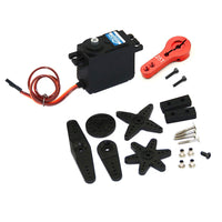 JX Servo 8KG/9KG/13KG/15KG/20KG Coreless Metal Gear Digital Servo For Helicopter RC Car Truck Buggy Robot Arm Boat