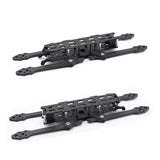 LX-7 7 Inch Folding Rack 314mm Wheelbase 5mm Arm thickness Carbon Fiber Frame kit For FPV Drone Quadcopter