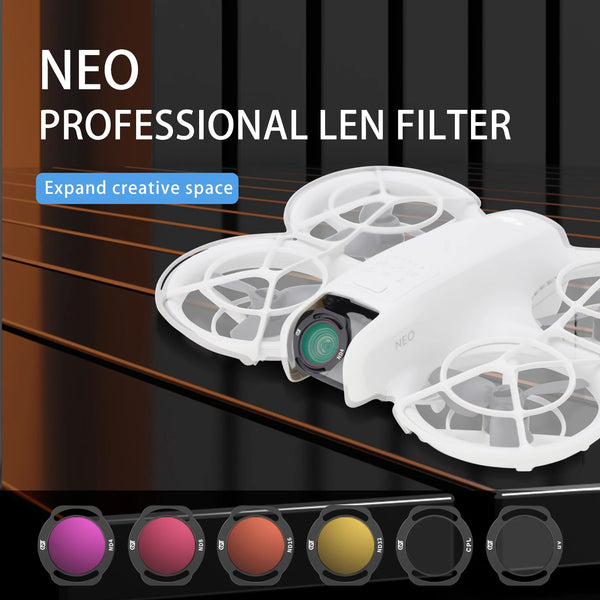 CQT Lens Filters Kit For DJI NEO Drone Accessories Lens Camera Filters Set UV CPL ND4 ND8 ND16 ND32 Filters Optical Glass Camera Filter
