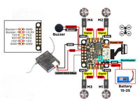 QWinOut PIKO BLX Evolution Version 16mm x 16mm Brushless Mini F3 Flight Control Micro flight controller with F3 chip / MPU 6000 F20438