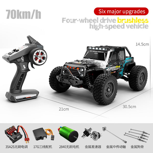 Q117 Brushless RC Car 2.4G 4WD High Speed Off-Road Vehicle 1:16 Motor RC Drift Racing Car Climbing Car Gift Toy
