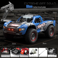 Q130 1:14 70KM/H 4WD RC Car with Light Brushless Motor Remote Control Cars High Speed Drift Truck Adults Kids Toys