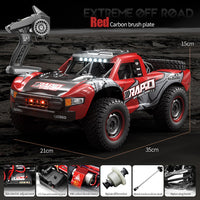 Q130 1:14 70KM/H 4WD RC Car with Light Brushless Motor Remote Control Cars High Speed Drift Truck Adults Kids Toys