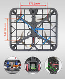 Q4 5inch 230MM Full Carbon Fiber Frame kit Anti-collision Protection Ring Multirotor BWhoop Duct Frame Support 2212 Brushless Motors