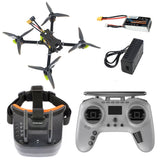 QWinOut RTF X220 5inch Racing FPV Drone Wi/ 220mm Frame T-PRO JP4IN1 Radio Control 2205 2300KV Motor 2-4s ESC Flight Control 1200TVL Cam