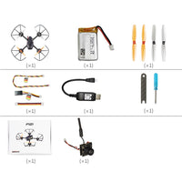 Radiolink F121 121mm RTF FPV Racing Drone Mini Quad T8S Controller with R8SM Receiver 3 Flight Mode for Kids Education