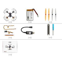 Radiolink F121 121mm RTF FPV Racing Drone Mini Quad T8S Controller with R8SM Receiver 3 Flight Mode for Kids Education