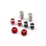 Remote Controller Rocker Thumb Joystick Lever Red/Black Knob Gimbal Stick Ends CNC Modification Kit for RC Drone Jumper T20 T20S