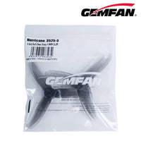 Gemfan(10CW+10CCW) Hurricane 3525 3630 4023 4525 3.5inch/4inch 1.5MM 3-Holes PC Propeller for 1806-2004 Motors for FPV Freestyle