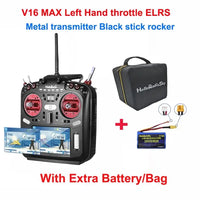 HelloRadio V16R MAXR9 / V16 MAX ELRS Multi Protocol Transmitter Support EDGETX OPENTX High-Frequency Head Touch Screen Wi/ Bag