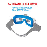 For SKYZONE 04X SKY03 04 FPV Goggles V2 Face Mask Cover Drone Flight Glasses Sponge Foam Eye Pad Eyeglasses for EV200D 02