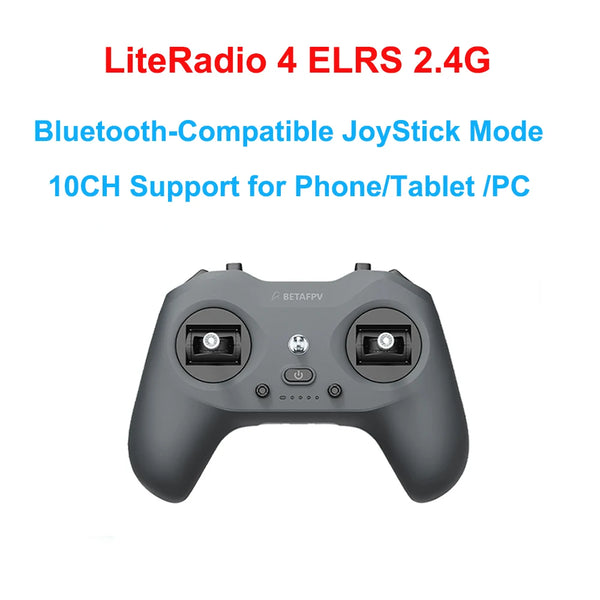 BETAFPV LiteRadio 4 Transmitter 10CH ELRS 2.4GHz Bluetooh-Compatible JoyStick For DJI RC FPV Racing Drone
