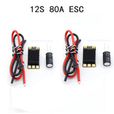 1PCS/2PCS/4PCS  X-CROSS 12S 80A Brushless ESC AM32 Dshot PWM Oneshot Multishot for FPV Freestyle Drones