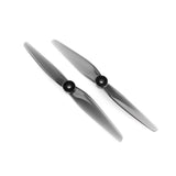 HQProp 4Pairs 8050 8X5 Light Grey (2CW+2CCW) Poly Carbonate 2-Blades 8inch PC Props 5mm Shaft for FPV Freestyle Long Range DIY