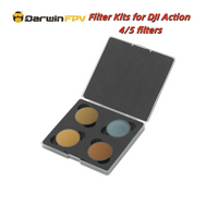 DarwinFPV O4 Pro CNC Aluminum Waterproof Protective Case for DJI Action 4/5 filter for DJI O4 Pro transmitter For FPV Quadcopter