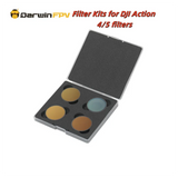 DarwinFPV O4 Pro CNC Aluminum Waterproof Protective Case for DJI Action 4/5 filter for DJI O4 Pro transmitter For FPV Quadcopter