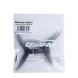 6Pairs Gemfan Hurricane 3525-3 3 Paddle PC Propeller T-mount 1.5mm Support for 1806-2004 Motor for FPV 3.5inch Toothpick Drones