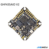 JHEMCU GHF435AIO V2 20A FPV Quadcopter F435 2-4S AIO flight controller ELRS 2.4G For Drone