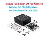 BETAFPV Pavo20 O4 Pro II ELRS 2.4G Receiver SBUS RX Brushless BWhoop Quadcopter 2.2" Cinewhoop 1104 7200KV Motor F4 2-3S 20A