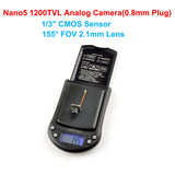 Happymodel Nano5 1/3 CMOS 1200TVL FPV With Camera Mount Bracket Frame Kit 1208 Propellers For Mobula6 2024 FPV Drone