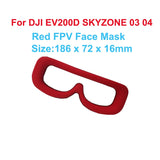 For SKYZONE 04X SKY03 04 FPV Goggles V2 Face Mask Cover Drone Flight Glasses Sponge Foam Eye Pad Eyeglasses for EV200D 02