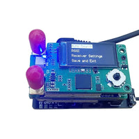 QWinOut 4.9G 5.8G 3W TX RX Analog Receiver Transmitter Module with Dual Antenna for Fatshark DJI V1/V2 Skyzone 04L/04X FPV Goggles