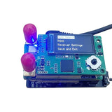 QWinOut 4.9G 5.8G 3W TX RX Analog Receiver Transmitter Module with Dual Antenna for Fatshark DJI V1/V2 Skyzone 04L/04X FPV Goggles